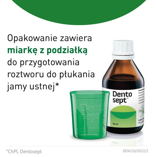 Dentosept, płyn do stosowania w jamie ustnej, 100 ml