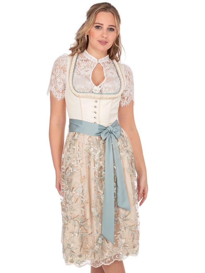 KRÜGER Midi Dirndl 114967 in schwarz günstig kaufen