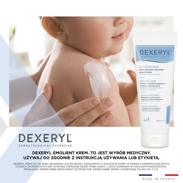 Dexeryl, krem emolient, 250 g