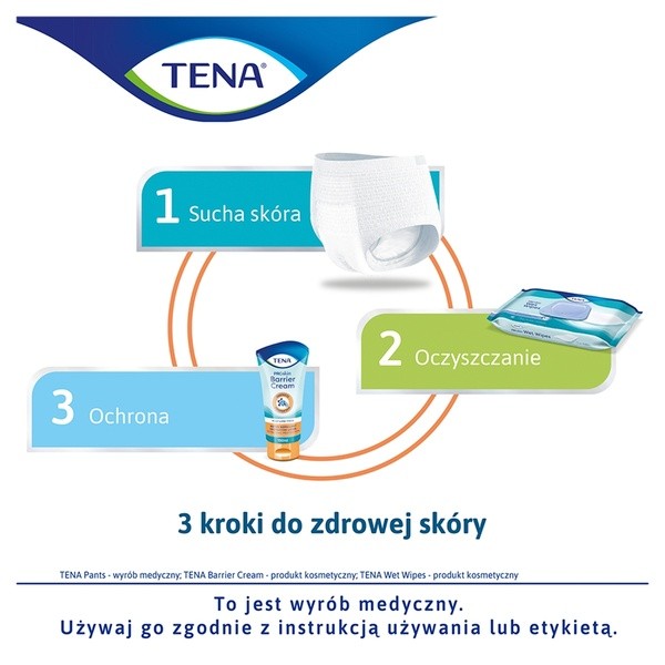 TENA Zinc Cream, krem łagodzący z cynkiem, 100 ml