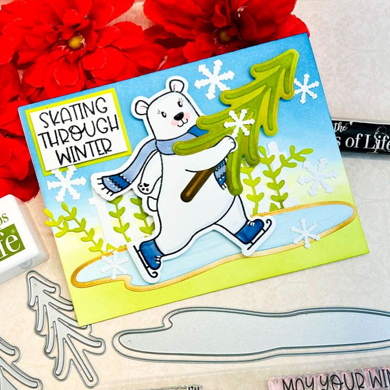 moreskaters2stamp Clear Stamp Set