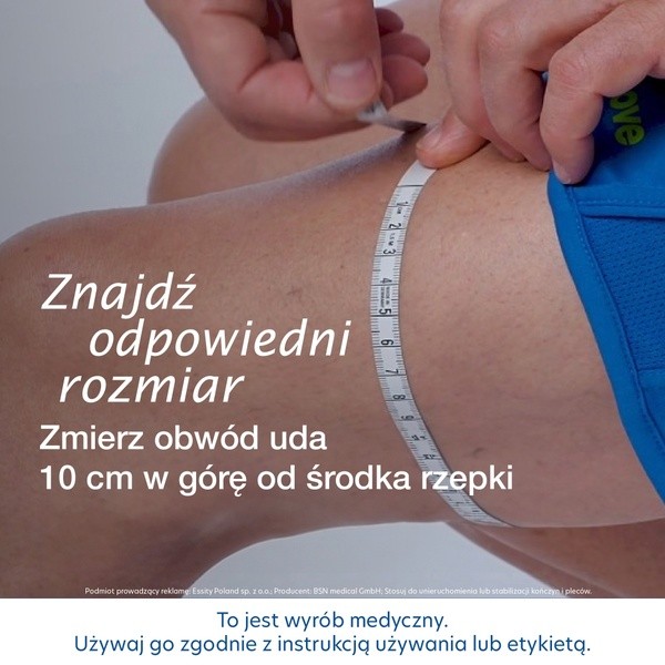 Actimove SE Knee Support, orteza stawu kolanowego z odsłoniętą rzepką, rozmiar M, 1 szt.
