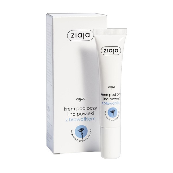 Ziaja, krem pod oczy i na powieki z bławatkiem, 15 ml