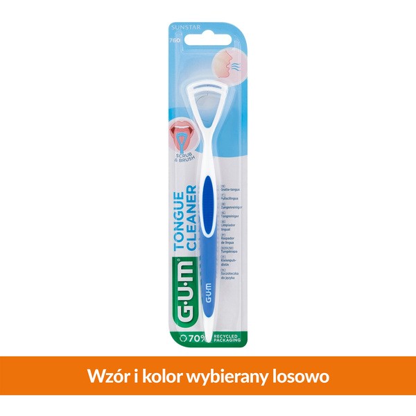 Gum HaliControl, szczoteczka do języka, 1 szt.