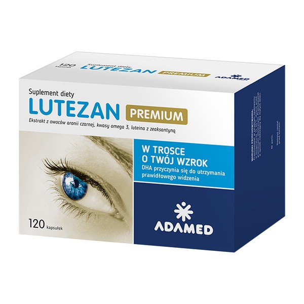 Lutezan Premium, kapsułki, 120 szt.