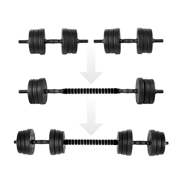 Spokey, Pondus 20, regulowane hantle i sztanga w jednym, 2 x 10 kg