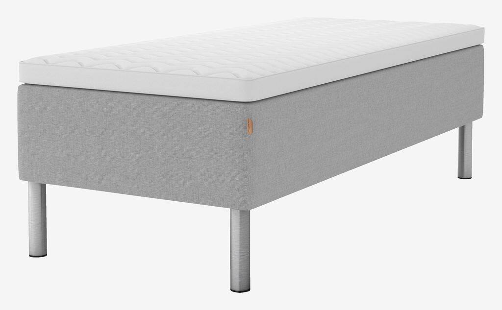 KVENNA GB20 guld Rammemadras 90x200 KVENNA GB20 grå-27 hukommelse