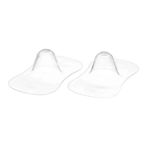 Avent, silikonowe osłonki piersi, rozmiar M, 2 szt.