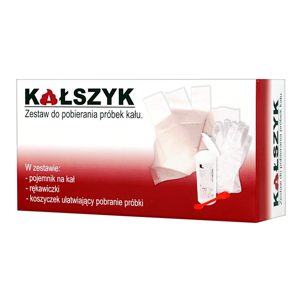 Kałszyk, zestaw do pobierania próbek kału, 1 szt.