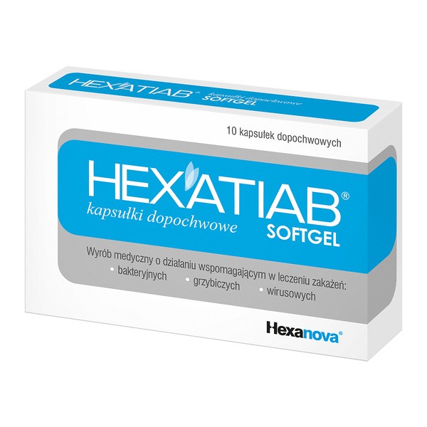 Hexatiab, kapsułki dopochwowe, 10 szt.