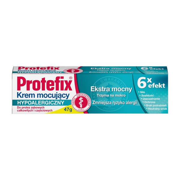 Protefix, krem mocujący, hypoalergiczny, 47g