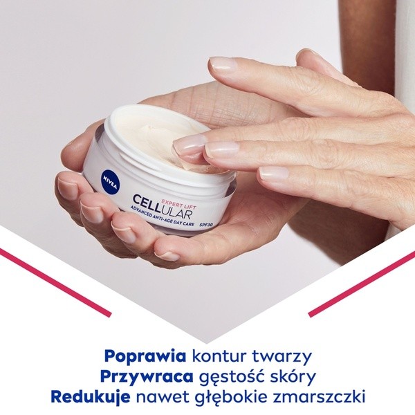 Nivea Cellular Expert Lift, krem Anti-Age na dzień, SPF 30, 50 ml