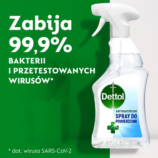 Dettol antybakteryjny spray do powierzchni, original, 500ml