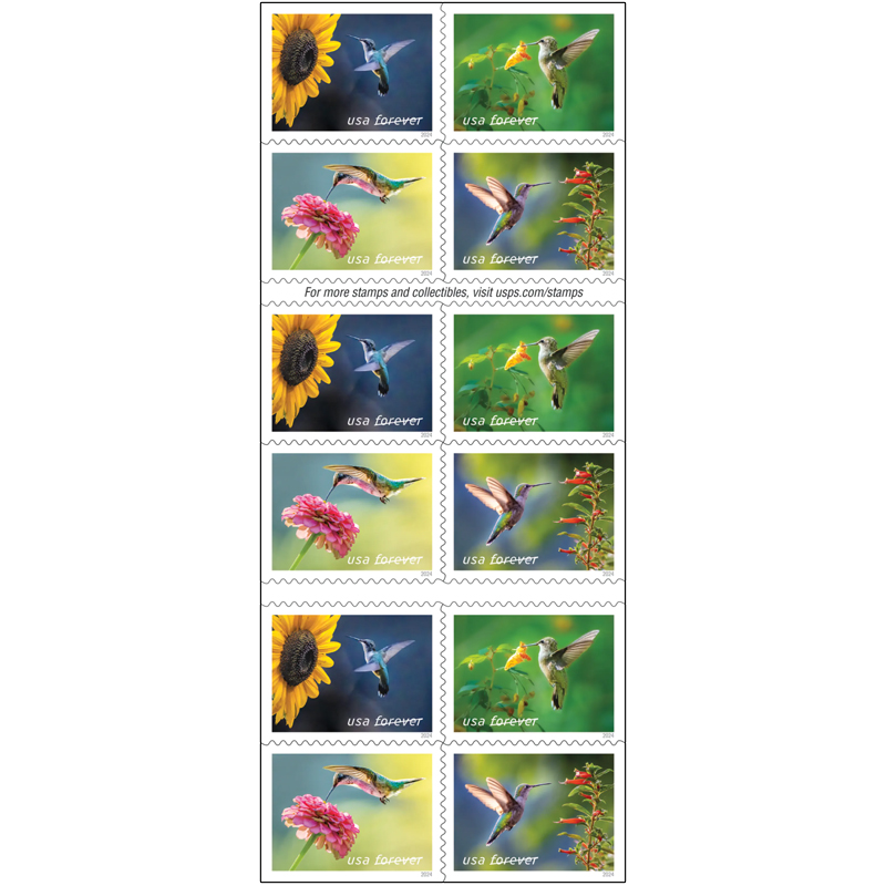 2024 USPS Garden Delights Forever Stamps