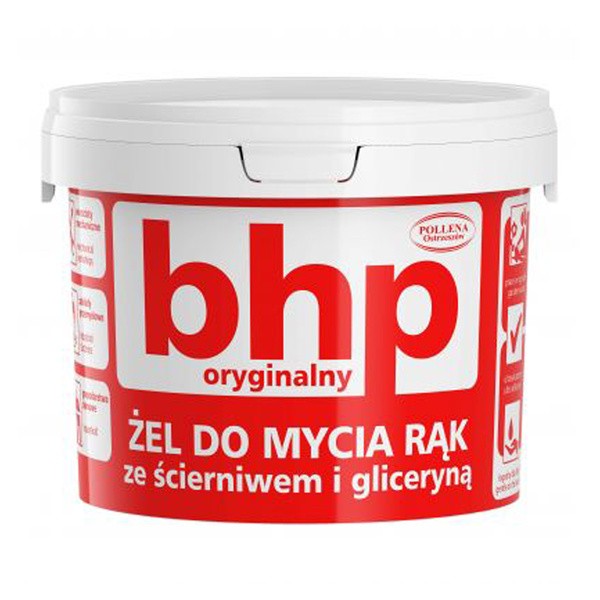 BHP, Żel do mycia rąk ze ścierniwem i gliceryną, 500 g
