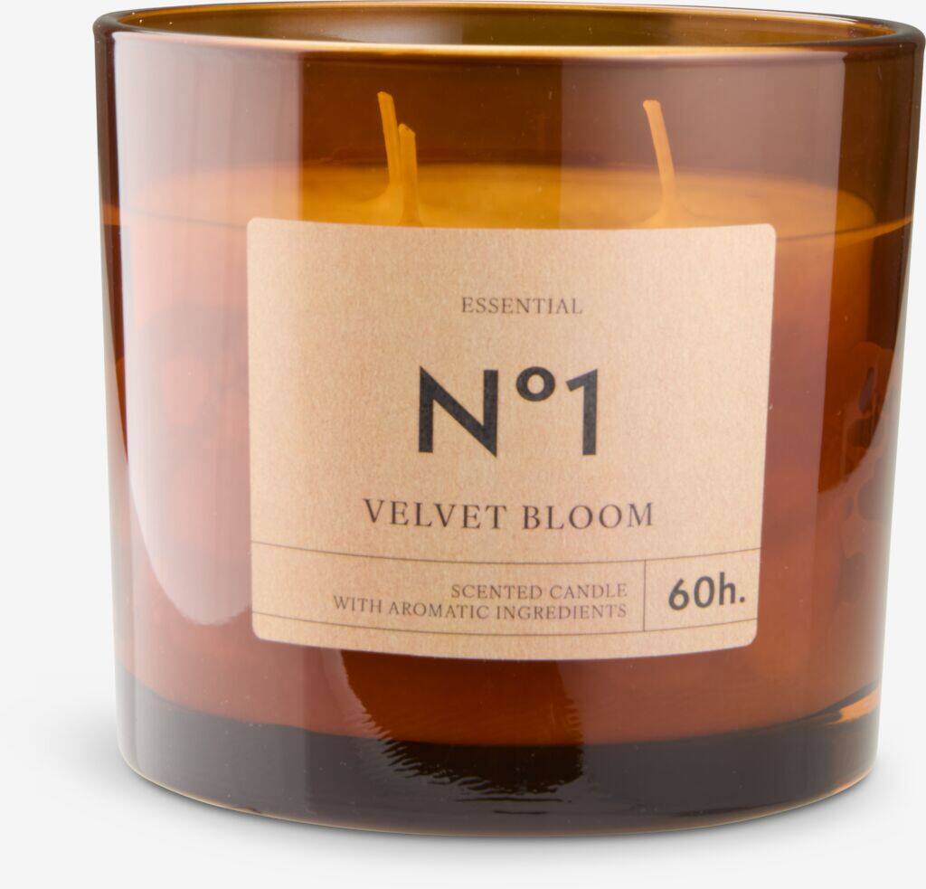 BASTIAN Duftlys BASTIAN Ø13xH12cm Brun