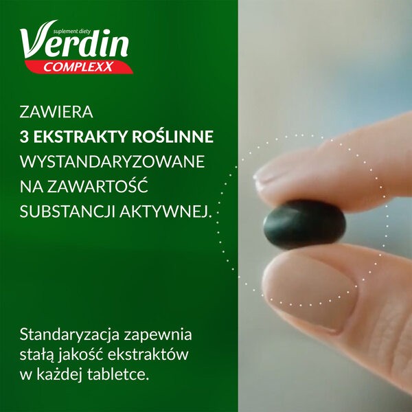 Verdin Complexx, tabletki powlekane, 30 szt.