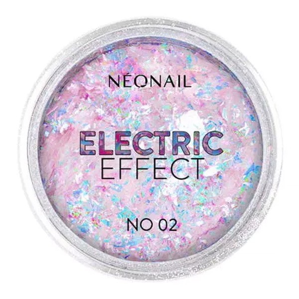 NeoNail, Electric Effect No. 02, płatki do paznokci, 1 szt.