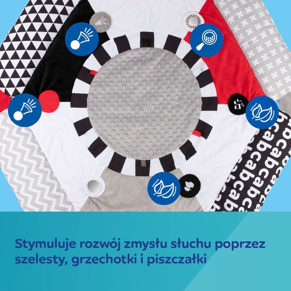 Canpol Babies Sensory Toys, sensoryczna mata do zabawy, 1 szt.