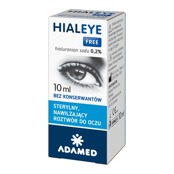 Hialeye Free 0,2%, 10 ml