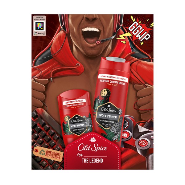 Old Spice Wolfthorn Gamer Zestaw upominkowy z żelem pod prysznic