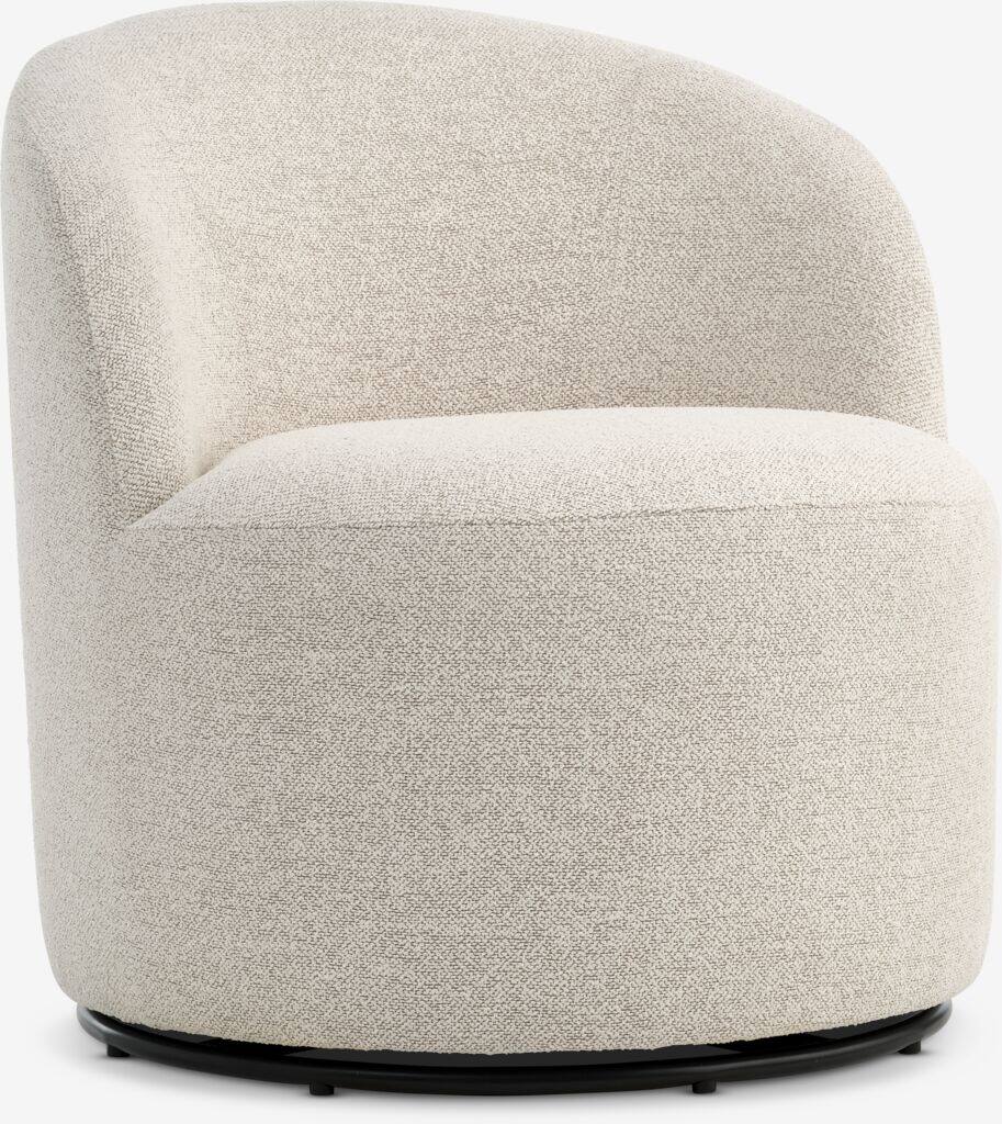 ANDRUP ANDRUP gyngelænestol, beige, fremstillet i stof