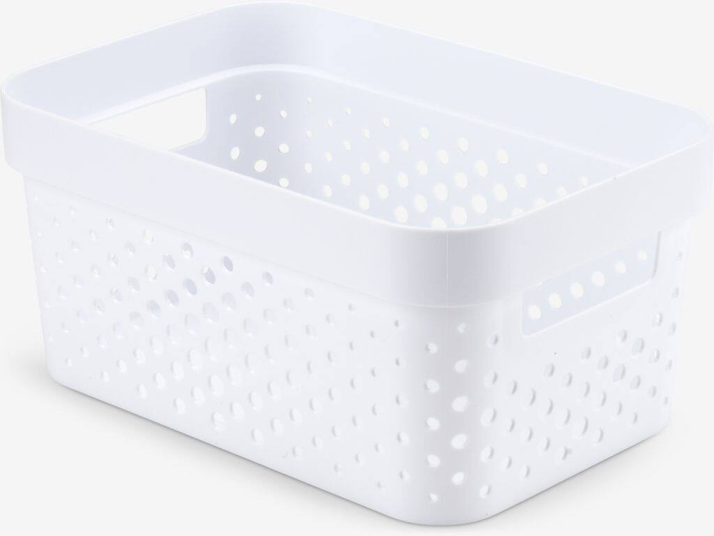 INFINITY INFINITY Kurv 4,5L plastik hvid