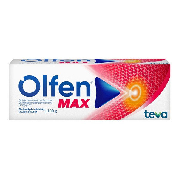 Olfen MAX, 20 mg/g, żel, 100 g