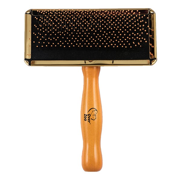 Over Zoo, szczotka z igłami i kulkami dla psów i kotów, L, 1 szt.