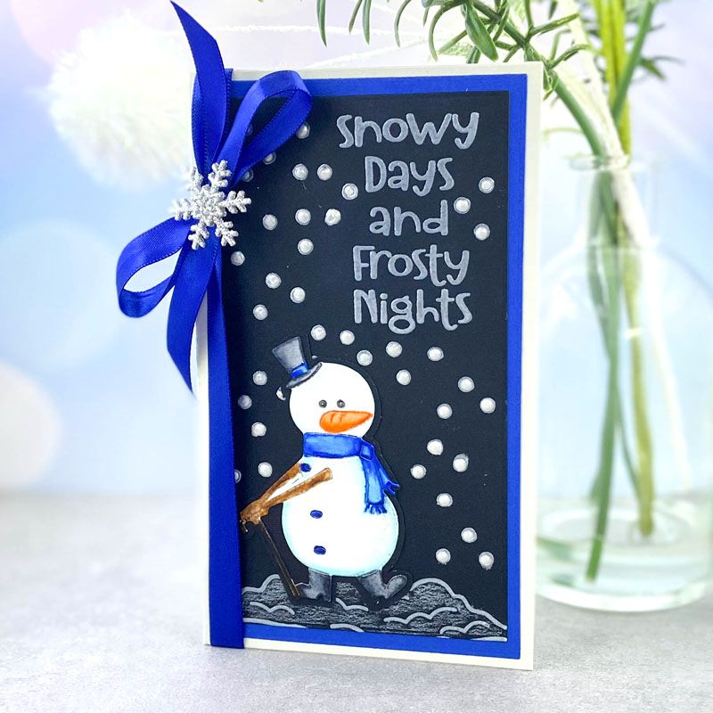 snowyscene2stamp Clear Stamp Set