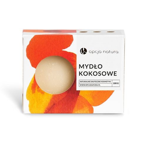 Opcja Natura, mydło, kokos, 100 g