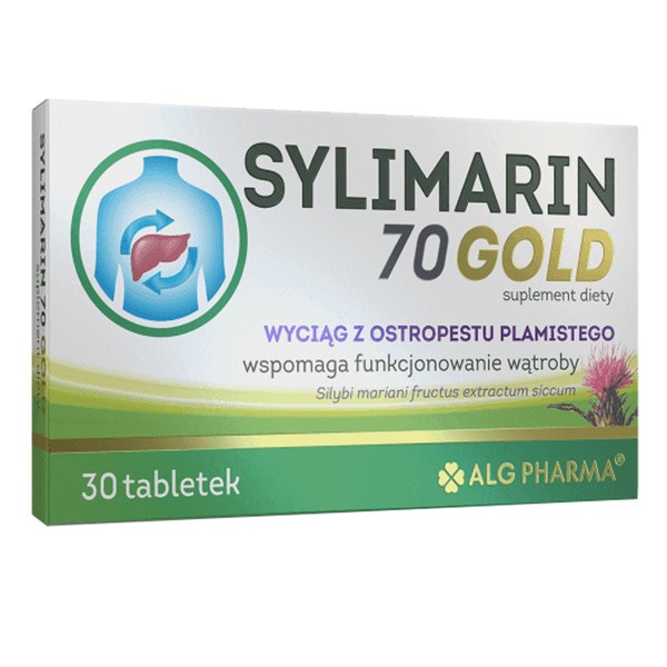 Alg Pharma Sylimarin 70 Gold, tabletki, 30 szt.