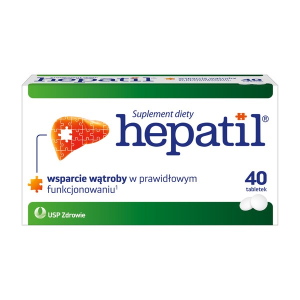 Hepatil, tabletki, 40 szt.