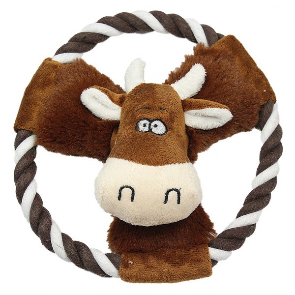 Pet nova plusz krowa na sznurze 20cm