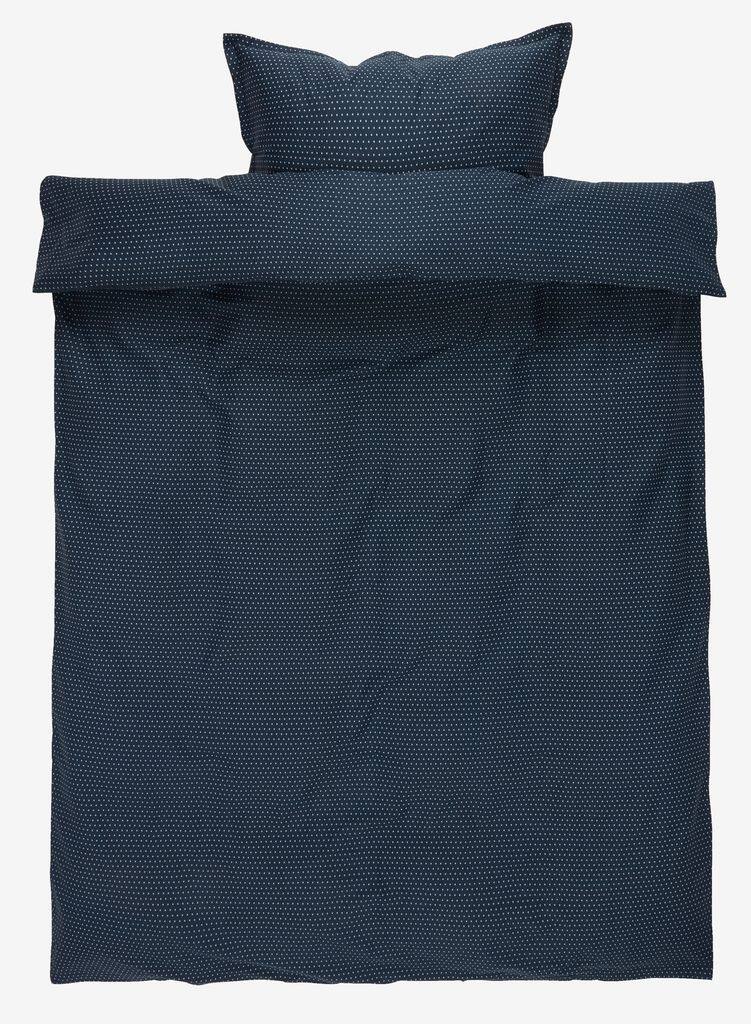 NIRA plus Satin NIRA sengesæt 140x200 mørkeblå