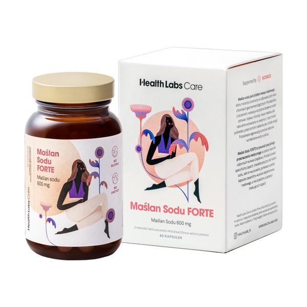 Maślan Sodu Forte, kapsułki, 60 szt.