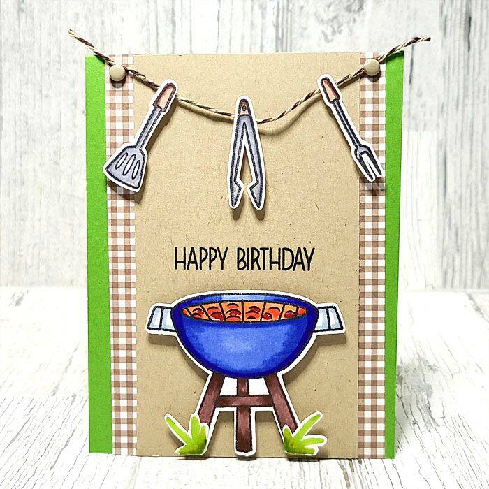 morebbq2stamp Clear Stamp Set