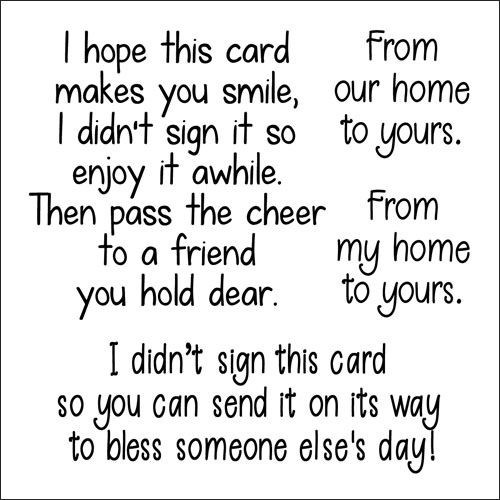 notsigned2stamp Clear Stamp Set