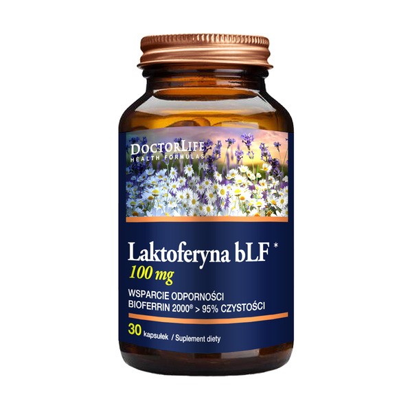 DoctorLife Laktoferyna bLF, kapsułki, 30 szt.