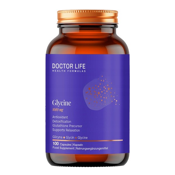 Doctor Life Glycine 1000 mg, kapsułki, 100 szt.