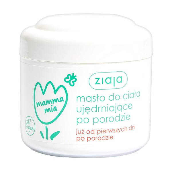 Ziaja Mamma Mia, masło do ciała ujędrniające po porodzie, 200 ml