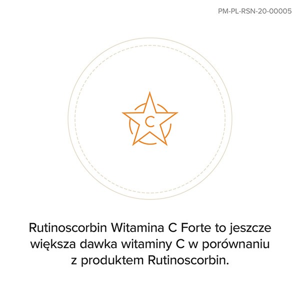 Rutinoscorbin Witamina C Forte (Active C), 500 mg, kapsułki twarde o przedłużonym uwalnianiu, 30 szt.