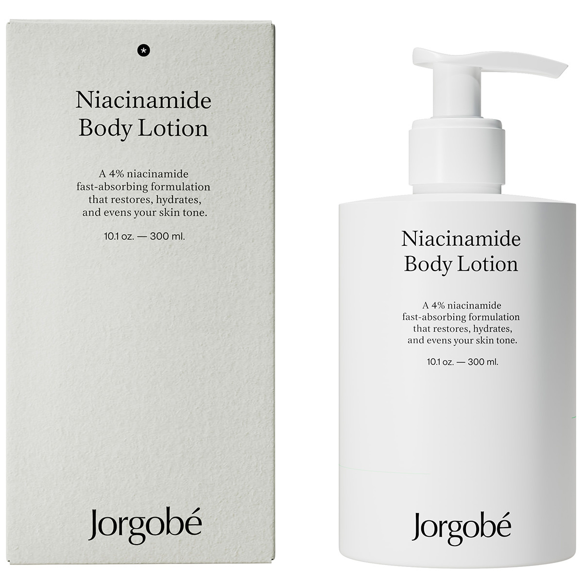 Jorgobé Niacinamide Body Lotion (300 ml)