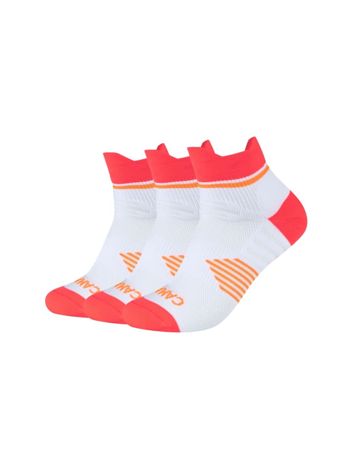 camano Sport-Kurzsocke performance training light 3er Pack function in fiery coral günstig kaufen