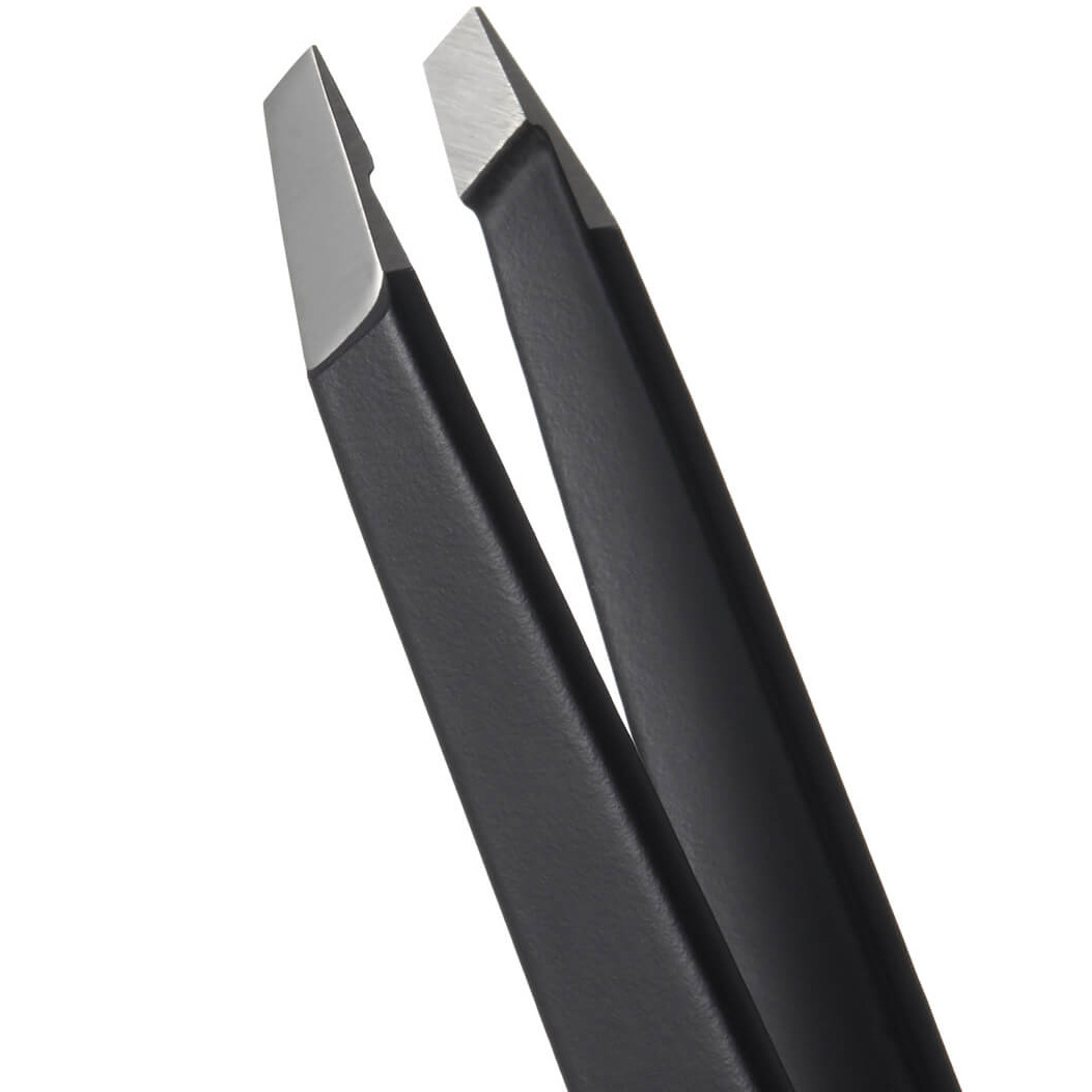 Browgame Cosmetic Signature Tweezer Slanted - Soft Touch - Blackout