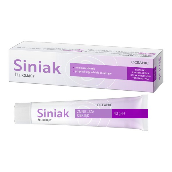 Oceanic, Siniak, żel kojący na obrzęki i stłuczenia, 40 g