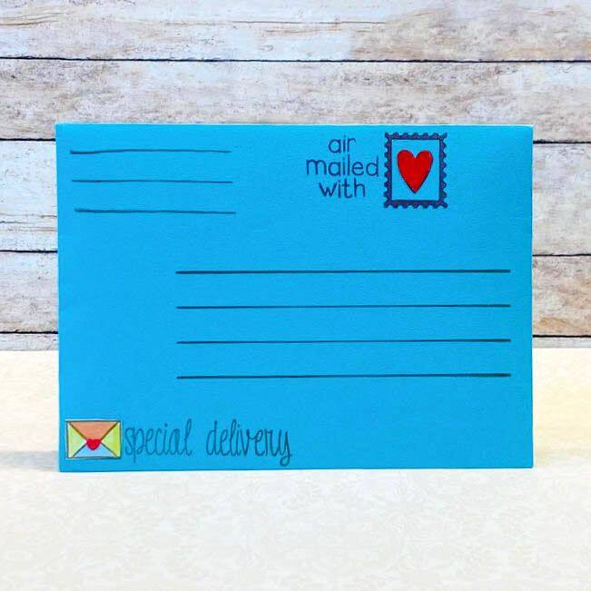 Card & Envelope Clear Stamp Set 2