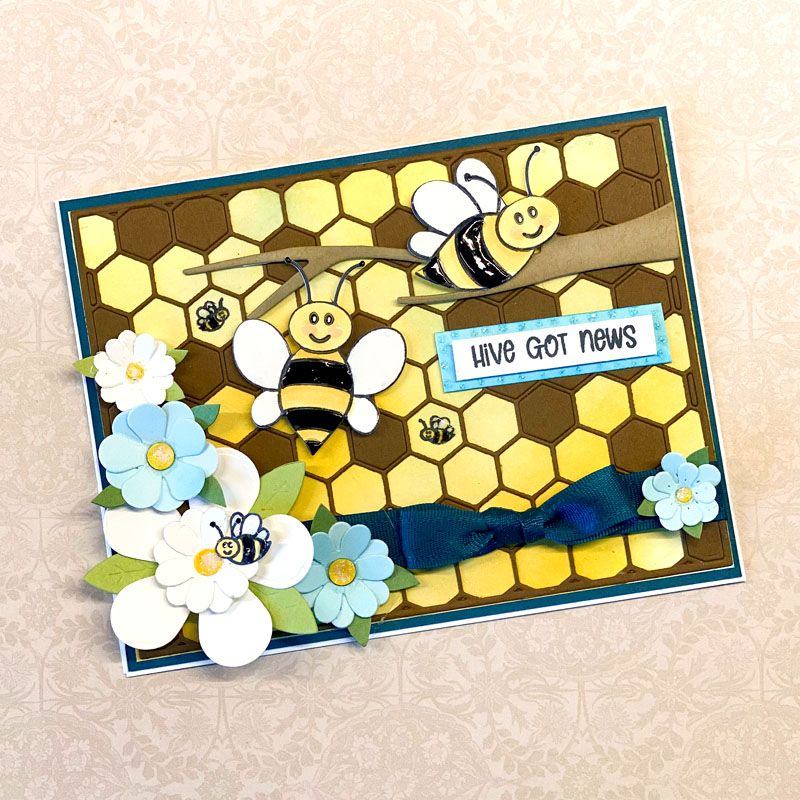 bumblebees2stamp Clear Stamp Set