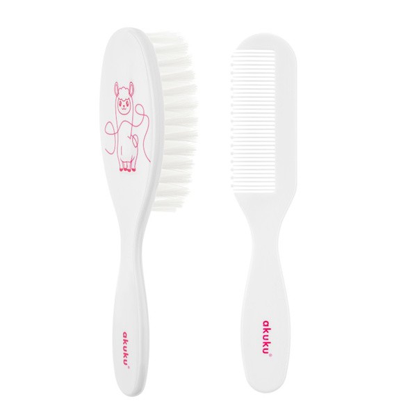 Akuku, szczotka i grzebyk, Lama, 1 szt.