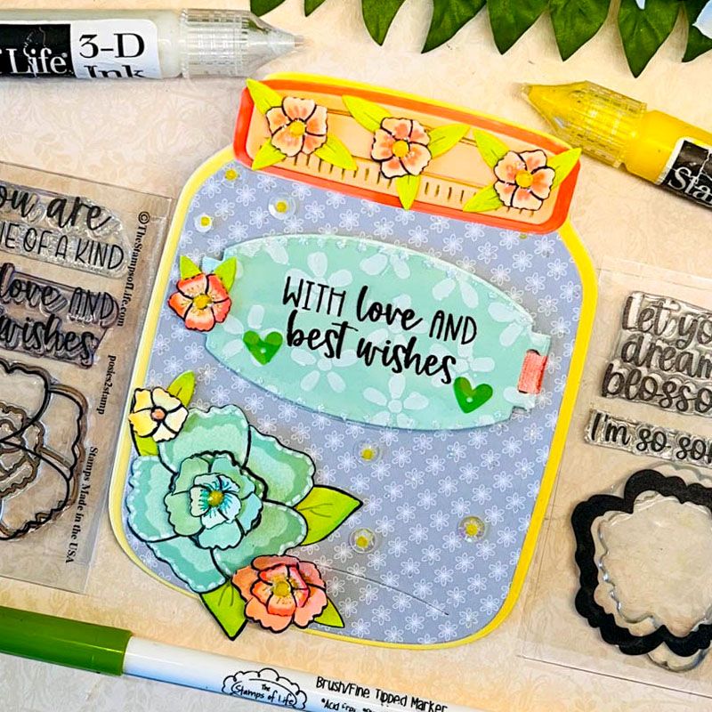 patterns4posies Clear Stamp Set